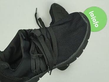 czarna sukienka i białe trampki: Sneakersy damskie, rozmiar 38 — 5