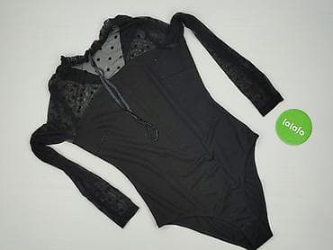 satynowe bluzki: Body damskie, rozmiar S — 2