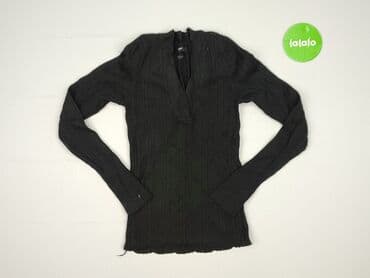 czarne bluzki dekolt v: Reserved, Bluzka damska, rozmiar M — 2