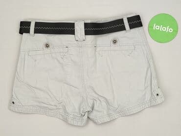 spodenki krótkie skórzane: Szorty damskie, rozmiar M — 3