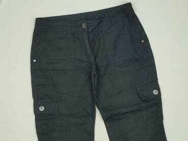 stradivarius cargo czarne: F&F, Spodnie 3/4 dla mężczyzn, rozmiar S — 1