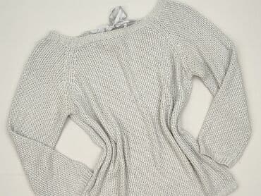 sweter z kokardą na plecach: Sweter damski, rozmiar S — 2