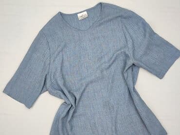 bluzka fuksja plus size: Bluzka damska, 4XL — 1