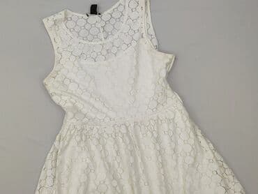biala sukienka h: H&M, Sukienka damska, rozmiar L — 1