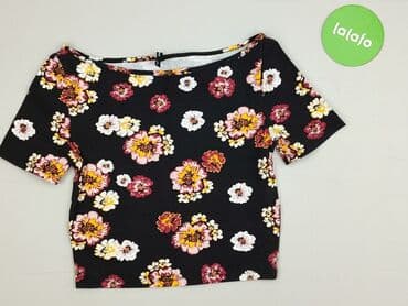 czarne krótkie spodenki sinsay: Sinsay, Top damski, rozmiar S — 2