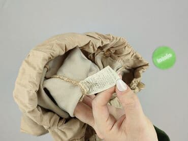 winylowe spodnie pull and bear: Spodnie materiałowe damskie, rozmiar S — 4