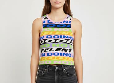 taco hemingway bez koszulki: H&M, Top damski, rozmiar S — 1