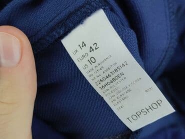 topshop jeansy: Topshop, Spodnie materiałowe damskie, rozmiar XL — 4