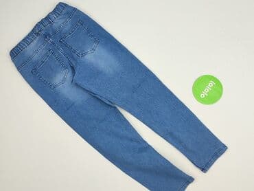 spodnie z lycry: Spodnie jeansowe, Lupilu, 8 lat, 128, stan - Bardzo dobry — 3