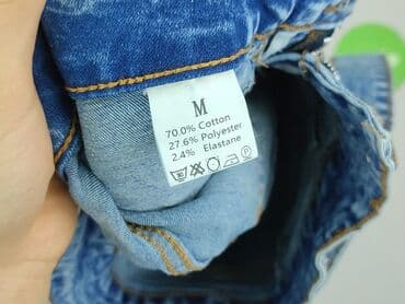 koszula z paskiem w talii: Szorty damskie, M — 5