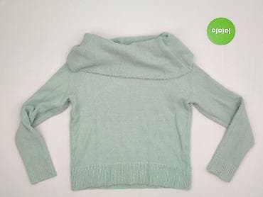 sweter oversize z golfem: Golf damski, rozmiar L — 3