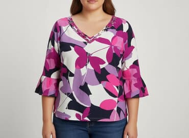 sukienka z lnem lidl: George, Bluzka damska, rozmiar 3XL — 8