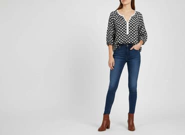 bluzy w kratę pepco: Pepco, Bluzka damska, rozmiar M — 1