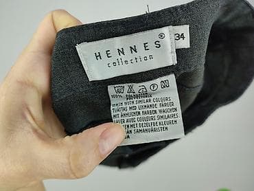 garnitur armani: Hennes Collection, Spodnie materiałowe damskie, rozmiar XS — 4