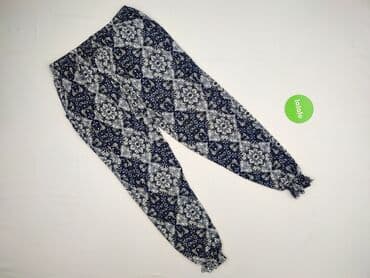 Women: Material trousers for women, size S (EU 36) — 3