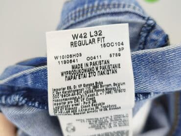 modne duże rozmiary spodnie: Wrangler, Jeansy dla mężczyzn, rozmiar 3XL — 5