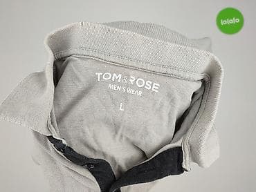 sweter canda: Tom Rose, Koszulka polo dla mężczyzn, rozmiar L — 4