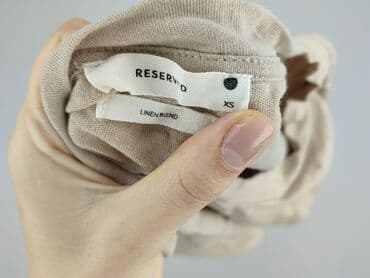 t shirty z lnu: Reserved, T-shirt damski, rozmiar XS — 5