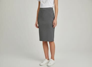 plisowane spódnice szara: Spódnica damska, rozmiar S — 6