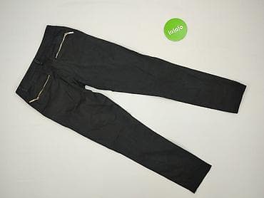 pull on trousers h: Spodnie materiałowe damskie, rozmiar S — 3