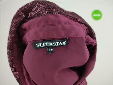 złota bluzka cekinowa: SuperStar, Koszula damska, rozmiar S — 4