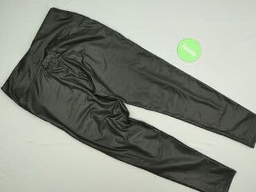 spódnice z eko skóry allegro: Legginsy Ze skóry ekologicznej damskie, rozmiar 5XL — 3