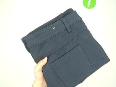 jeansy damskie podarte: Material trousers for women, size S (EU 36) — 6