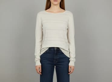 massimo dutti sweter w paski: CAMAIEU, Sweter damski, rozmiar M — 6