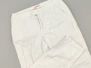 Material trousers for women, size L (EU 40)