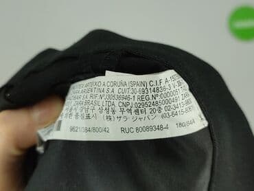 spodnie nabijane ćwiekami: Zara, Spodnie materiałowe damskie, 2XL — 5