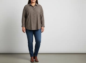 koszula wiya w paski: Koszula damska, rozmiar 3XL — 7