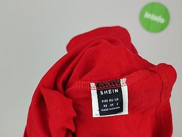 czerwony golf: Shein, Top damski, rozmiar XS — 5