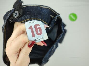 bluzki hello kitty: Spodnie jeansowe, 10 lat, 140, stan - Bardzo dobry — 4