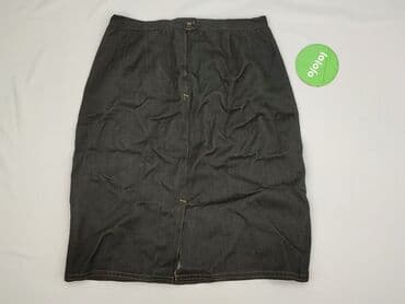 spódnice jeansowe z rozporkiem: Denim, Spódnica damska, rozmiar S — 4