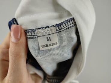 granatowa sukienka z białym kołnierzykiem: Sukienka damska, rozmiar M — 4