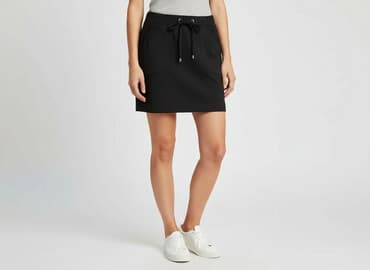 mini spódniczka czarne: Basic, Spódnica damska, rozmiar S — 6