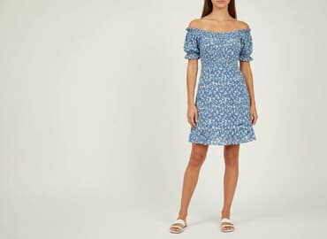 sukienki rozkloszowane eleganckie: Sukienka damska, rozmiar S — 5