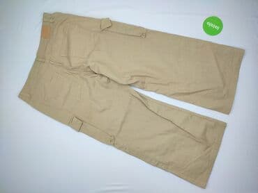 spodnie robocze krótkie castorama: Bershka, Spodnie cargo damskie, XL — 3