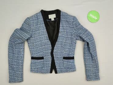 niebieska marynarka damska hm: H&M, Marynarka damska, rozmiar XS — 3