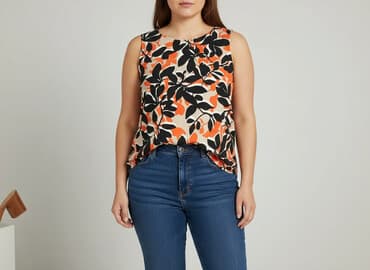 apricot bluzki: W, Bluzka damska, rozmiar 2XL — 6