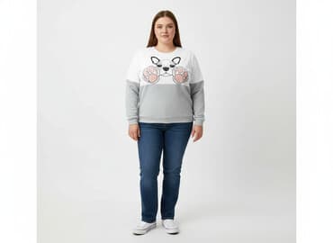 bluza z owczarkiem niemieckim: Bluza damska
, rozmiar 3XL — 1