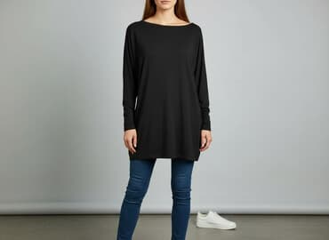 dluga bluzka do legginsow: Women`s tunic, size S — 1