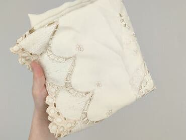 Tablecloths: PL - Tablecloth 78 x 78, color - Beige, condition - Very good — 4