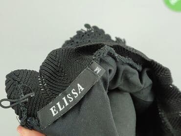 srebrne dodatki do sukienki: Bluzka damska, M — 4