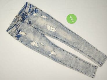 stradivarius dżinsy z wysokim stanem: DENIM JEANS, Jeansy damskie, S — 2