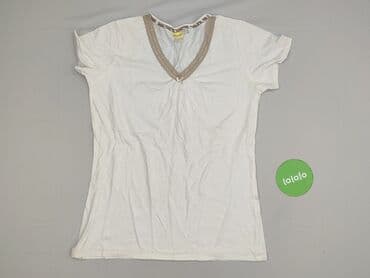 biale obcisla bluzki: Jolinesse, Bluzka damska, L — 2