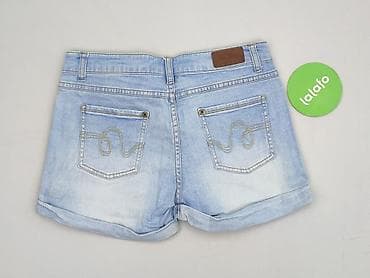 jeansy wysoki stan: John Baner, Szorty damskie, rozmiar M — 3