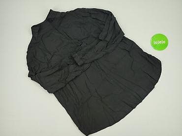 bluzki czarne basic: Yessica, Koszula damska, rozmiar 3XL — 3