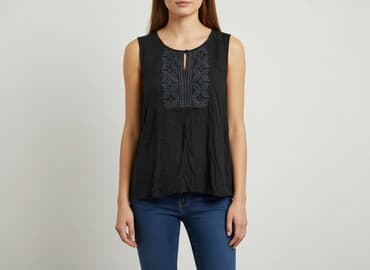 koszulki z dekoltem v: Vero Moda, Bluzka damska, S — 7