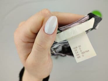 sukienka z odkrytymi ramionami hm: H&M, Sukienka damska, 2XS — 4